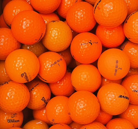 Golfballen MIX - Oranje