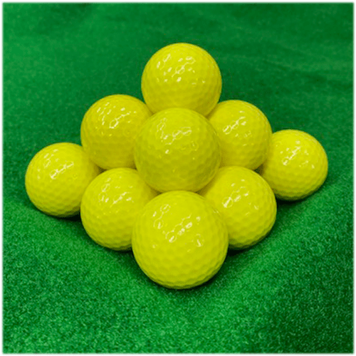 Golfballen MIX - Geel